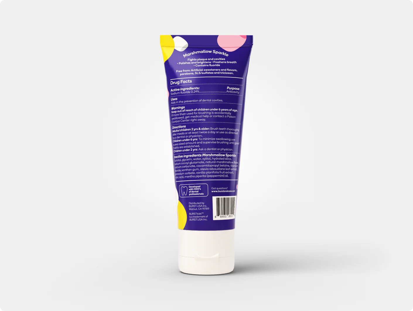 Free Marshmallow Sparkle Kids Toothpaste - Image 3